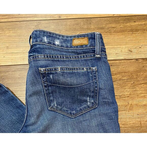 PAIGE Laurel Canyon Blue Jeans Low Rise Boot Cut 29X30 MSRP $229 - Picture 2 of 11